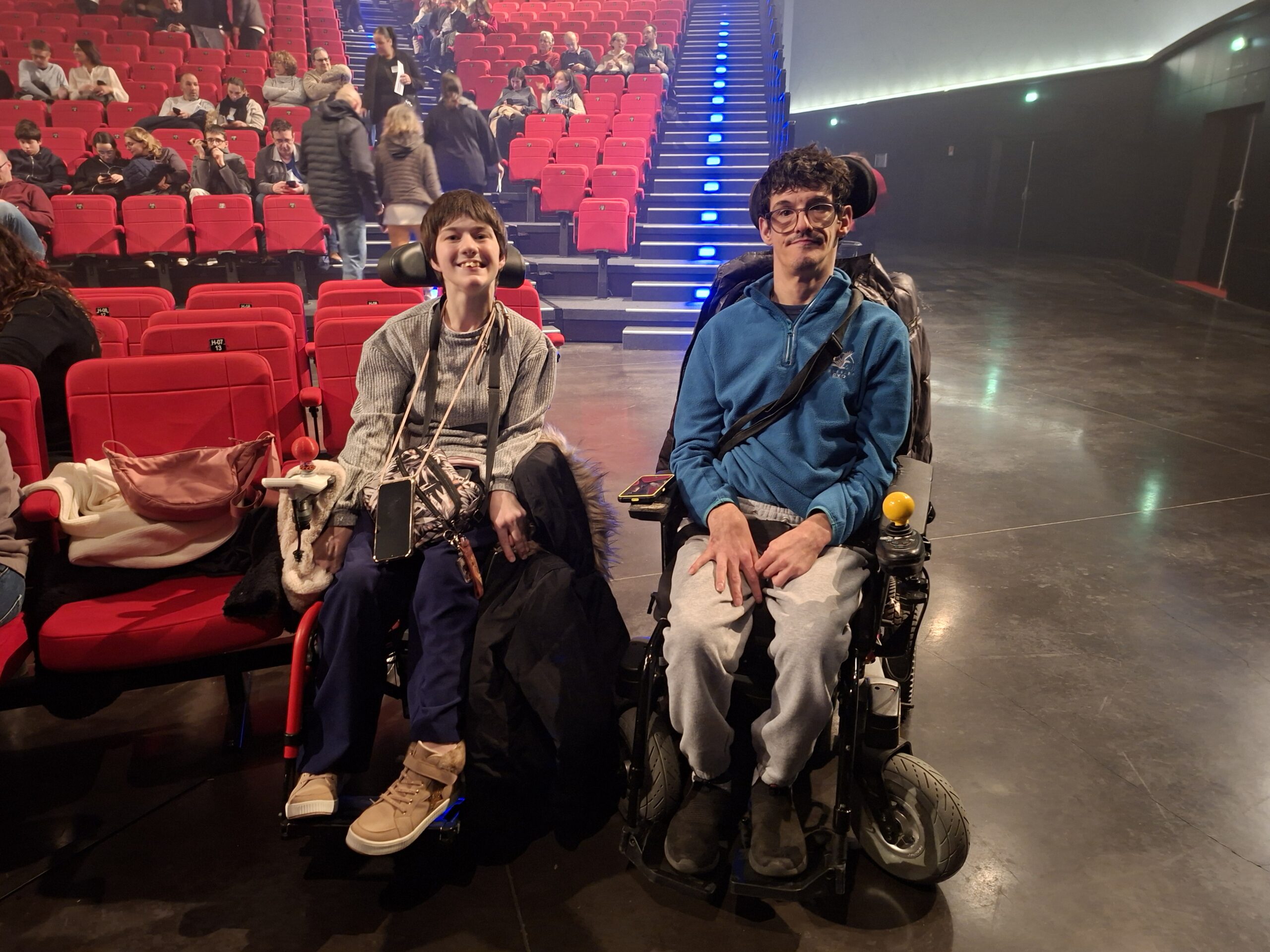 au spectacle de Verino le 29 novembre